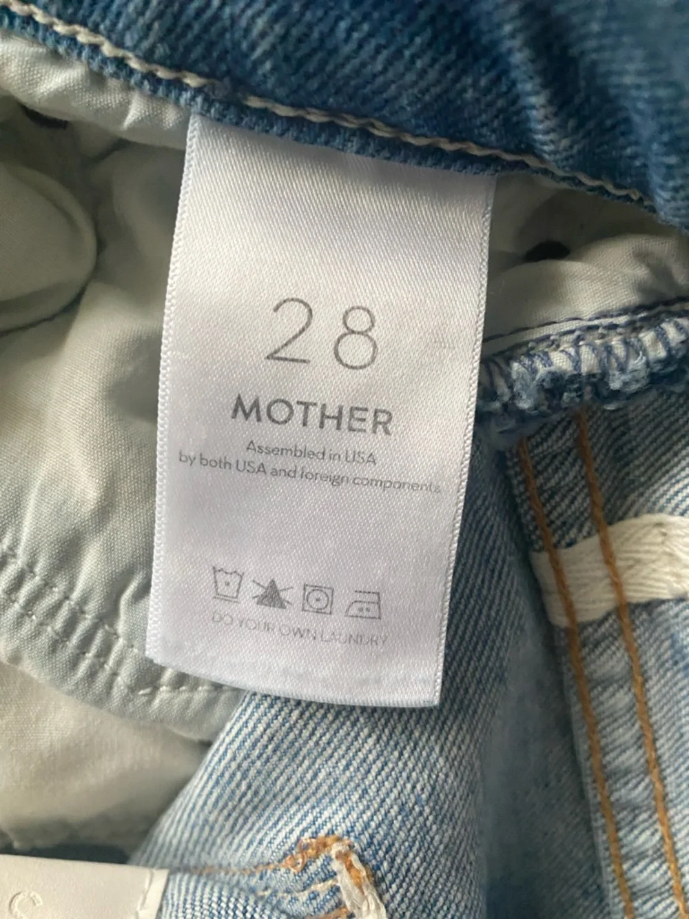 Mother jeans the snapped ditched flood size 28 - Picture 6 of 9